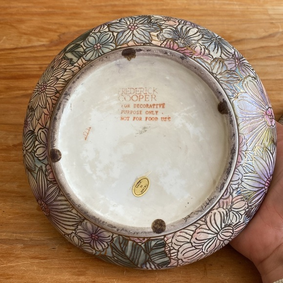 Vintage Frederick Cooper stamped (171) trinket bowl with lid - Picture 2 of 9